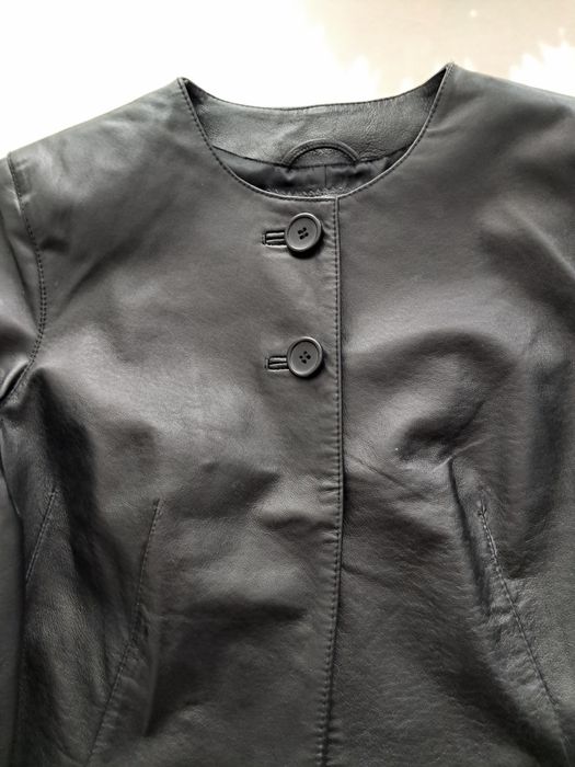 Kurtka Damska krotka Rsmoneska Next rozm M/L Czarna Nowa  Skóra