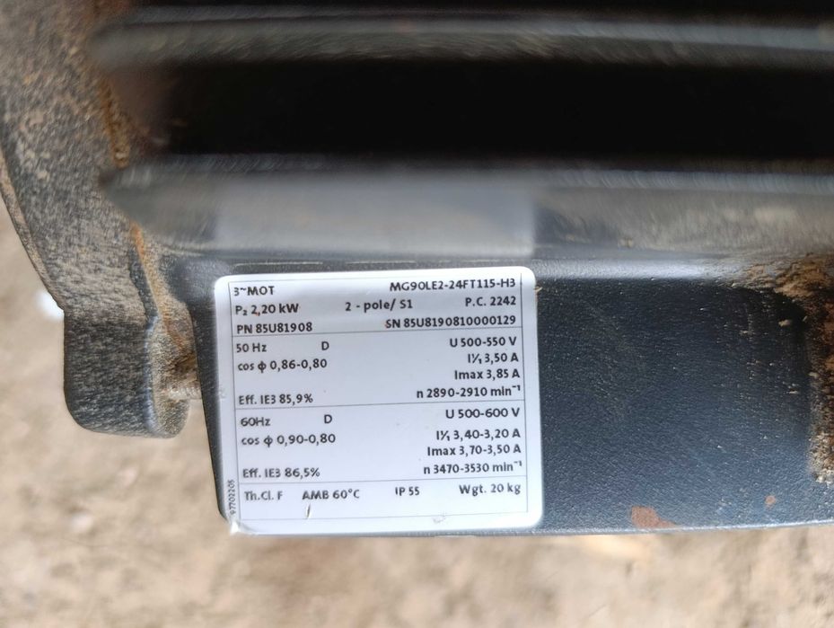 Silniki elektryczne 2,2kw 5,5kw