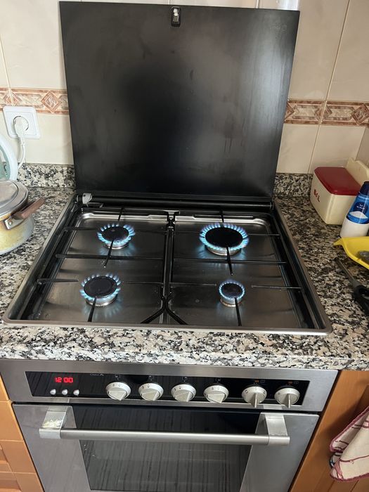 Placa gas + forno