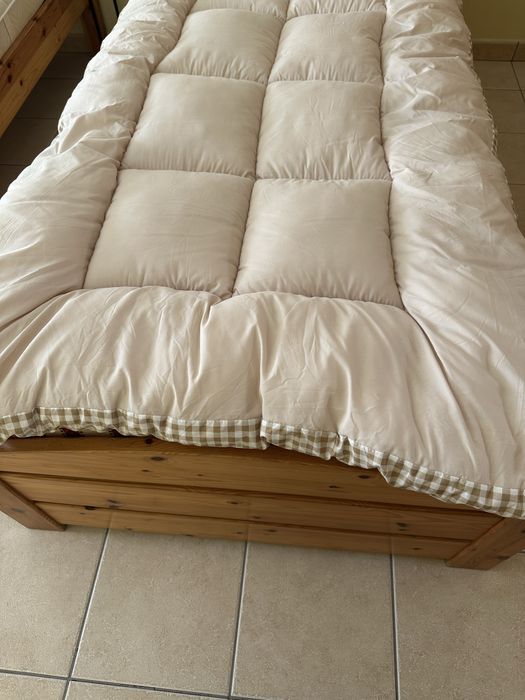 Topper cama  infividual