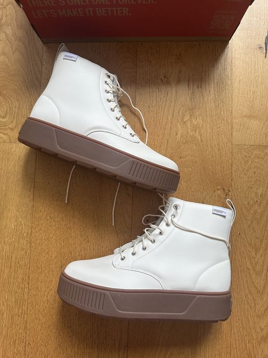 Buty PUMA KARMEN BOOT 8 WTR ocieplane koturny 41 k