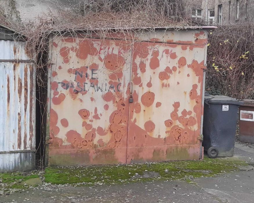 Garaż blaszany wraz z dzierżawą gruntu, Szczecin, Centrum.