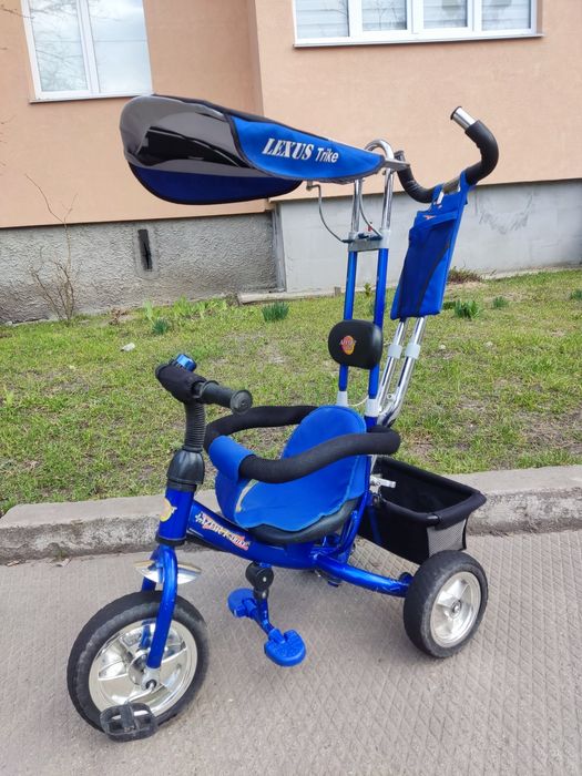 Дитячий велосипед з батьківською ручкою