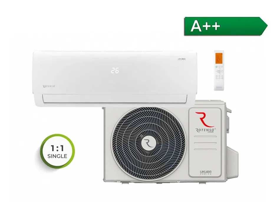 Klimatyzacja zestaw Rotenso Ukura H 5,3 kW OGRZEWANIE zimą!