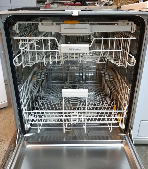 Вбудована посудомийна машина посудомийка 60 см Міле Miele G6360 SCVi EcoLine встроеная посудомойка посудомоечная машинка Миле бу три корзини А++ сушка