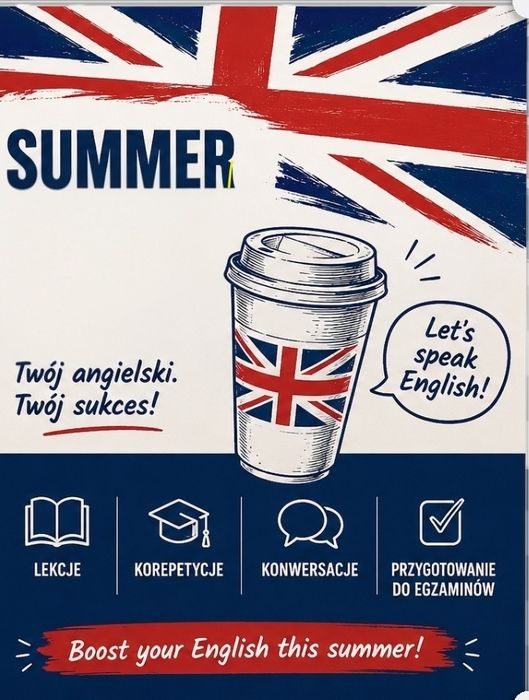 Angielski- konwersacje, lekcje, korki