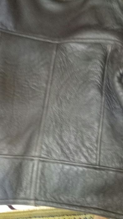 Кожаная дублёнка