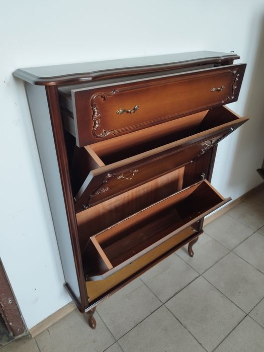 szafka na buty wąska Antyk Vintage