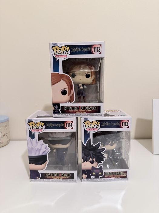 Pops diversos 8€ cada uma exceto os de junji ito (20€)