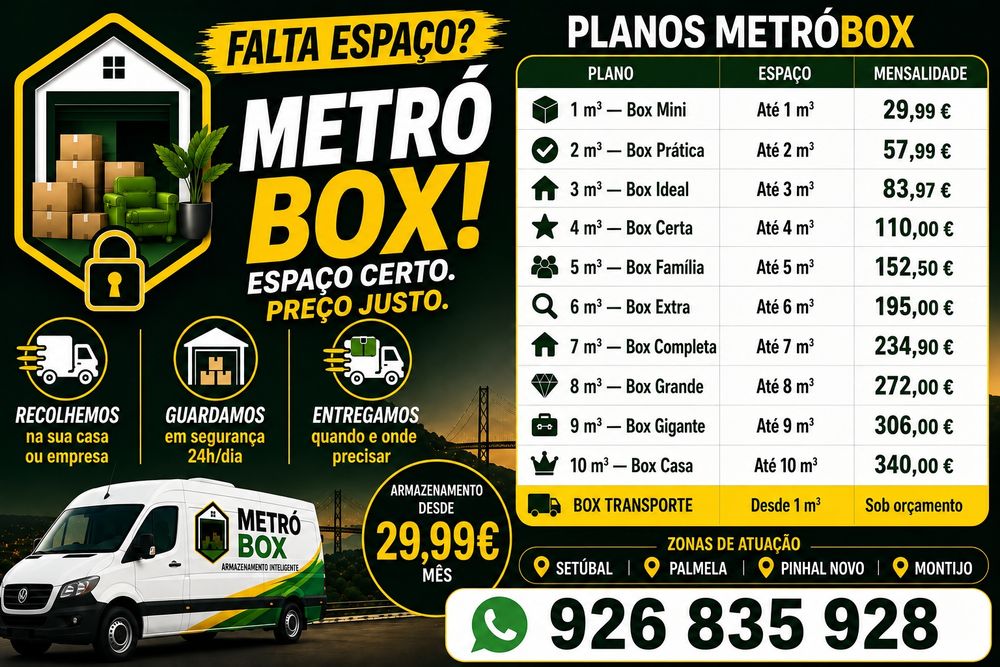 METRÓBOX  espaço certo preço justo