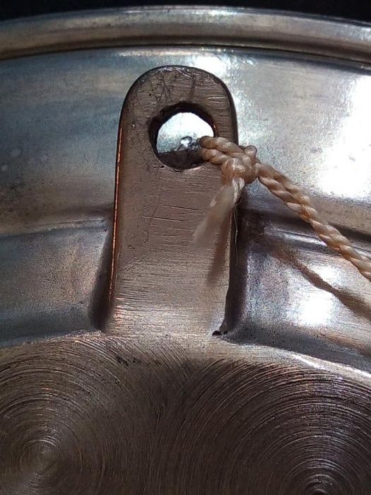 Prato antigo em estanho puro