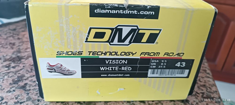 Sapatos ciclismo DMT