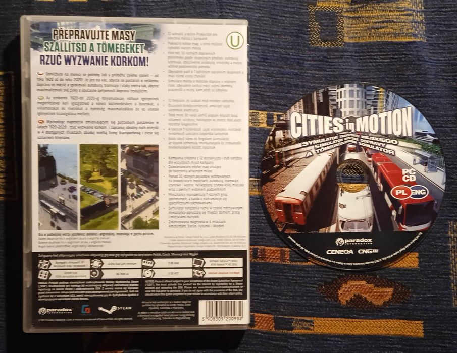 Cities In Motion Gra Na PC PL a la Traffic Giant