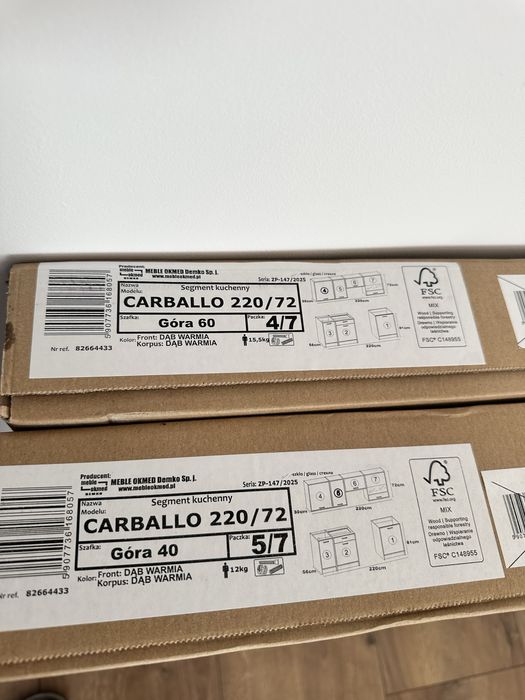 Carballo 60cm sprzedam szafke kuchenna