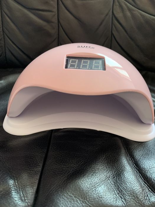 Лед лампа Sun, рожевого кольору