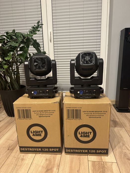 Głowy ruchome Light4Me Destroyer 120W