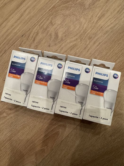 Нові лампи Philips