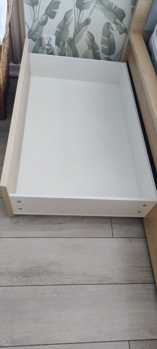 Łóżko IKEA Malm okleina dębowa