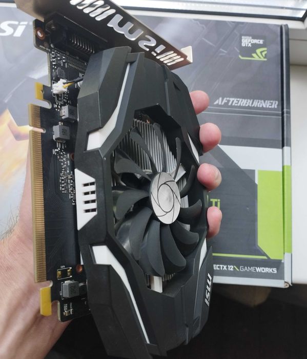 MSI GeForce GTX 1050 Ti 4G OC