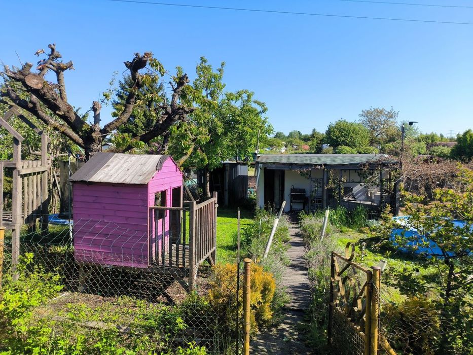 Działka rod 300m ROD Neptun szczecin możliwa zamiana garaż/magazyn