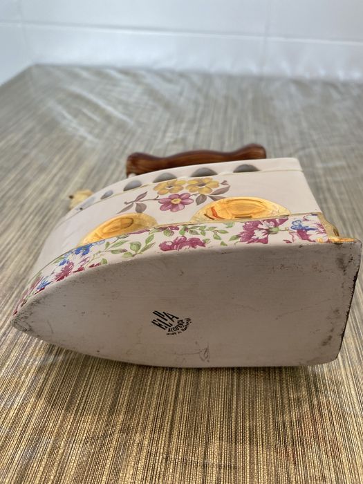 Ferro antigo de porcelana trabalhao de alcobaça