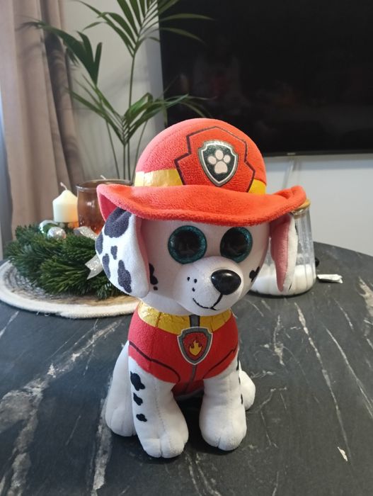 Maskotka psi patrol Marshall orginał 29 cm