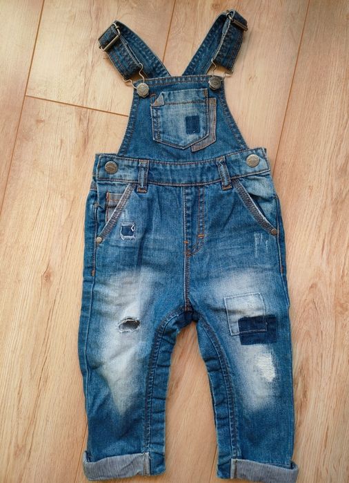 Ogrodniczki jeansowe Next