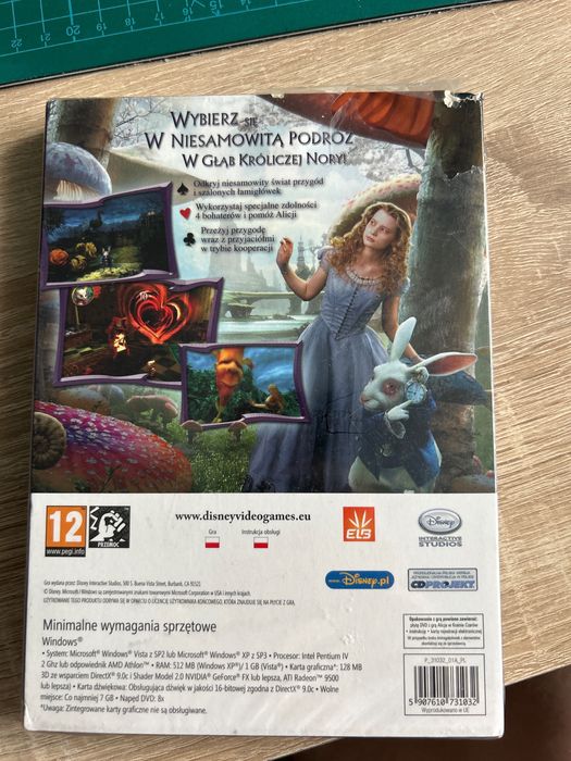 alicja w krainie czarów gra pc Nowa Polska wersja