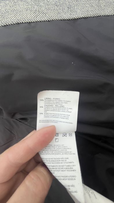 Куртка, пуховик armani оригінал!