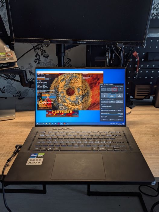ASUS ROG Zephyrus M16 GU603HE-K8007 i7-11800H RTX 3050Ti 40GB RAM 512GB