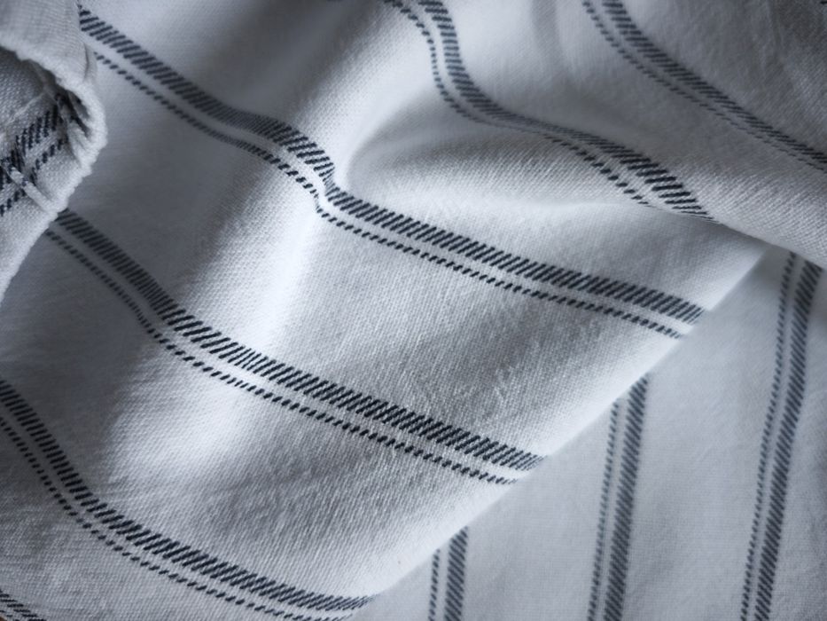 Vero moda M lniane spodnie w paski