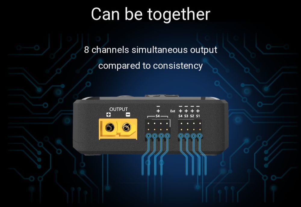 Cервотестер ToolkitRC ST8 Advanced Servo Tester