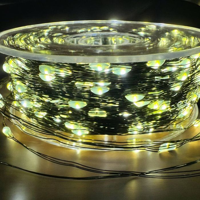 Світлодіодна гірлянда Роса на зеленій проволоці 50,100,200 м 4 кольори