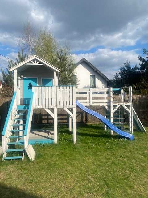 Domek drewniany dla dzieci