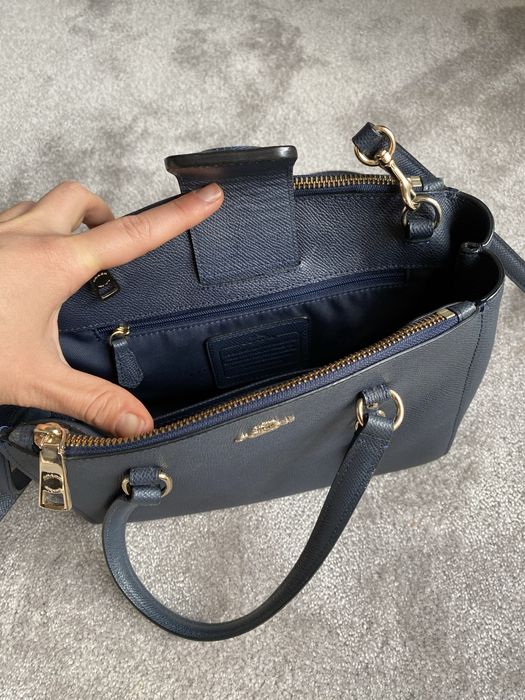 Кожаная сумка Coach