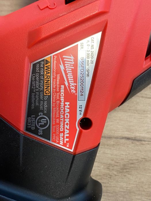 Piła szablasta Sozo Milwaukee M12 USA