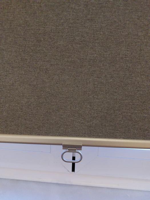 2 Estore de correr opaco, cinz clr, 100x195 cm