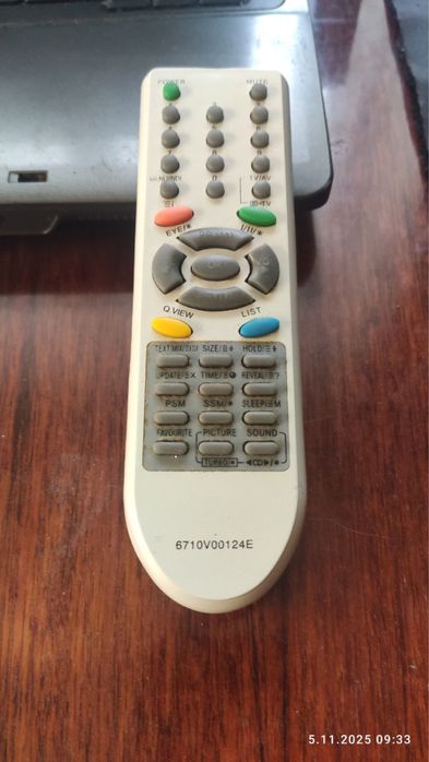 Пульт універсальний для телевізора LG 6710V00090D