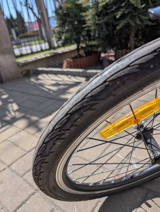 Rower składany 20' biały