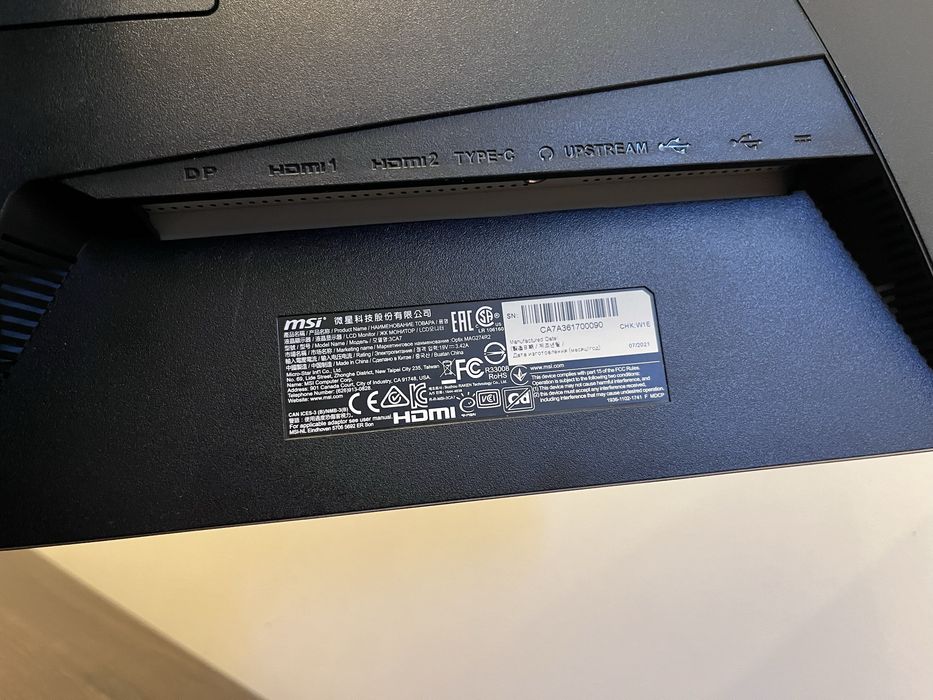 Monitor gamingowy MSI MAG274R2 165Hz