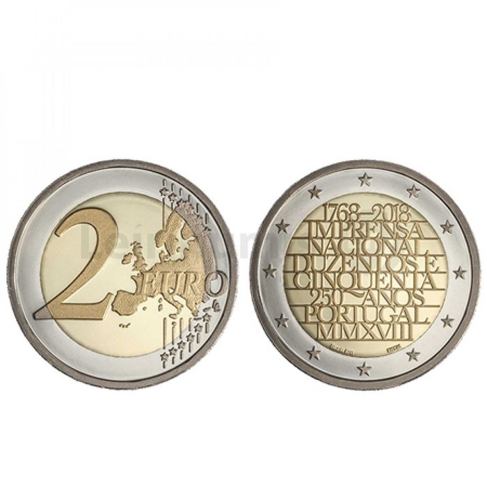 PROOF 2€ – Imprensa Nacional 2018