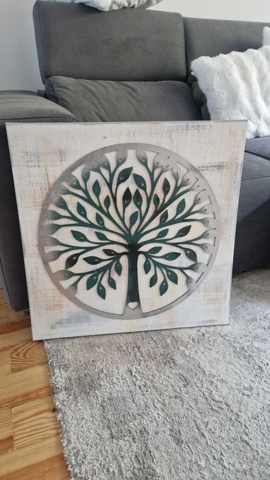Quadros, telas e espelho decoração (pouco uso, praticamente novos)