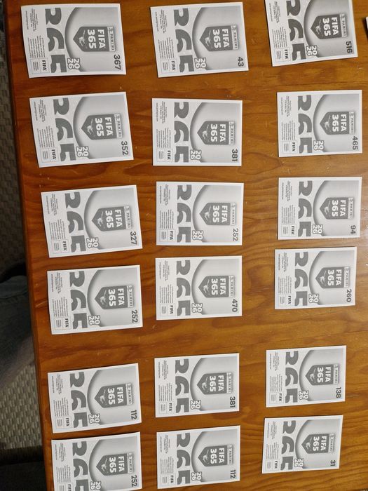 FiFA 365 Panini - Cromos