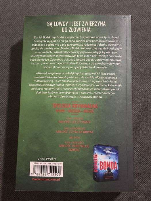 Książka Bonda Miłość czyni dobrym