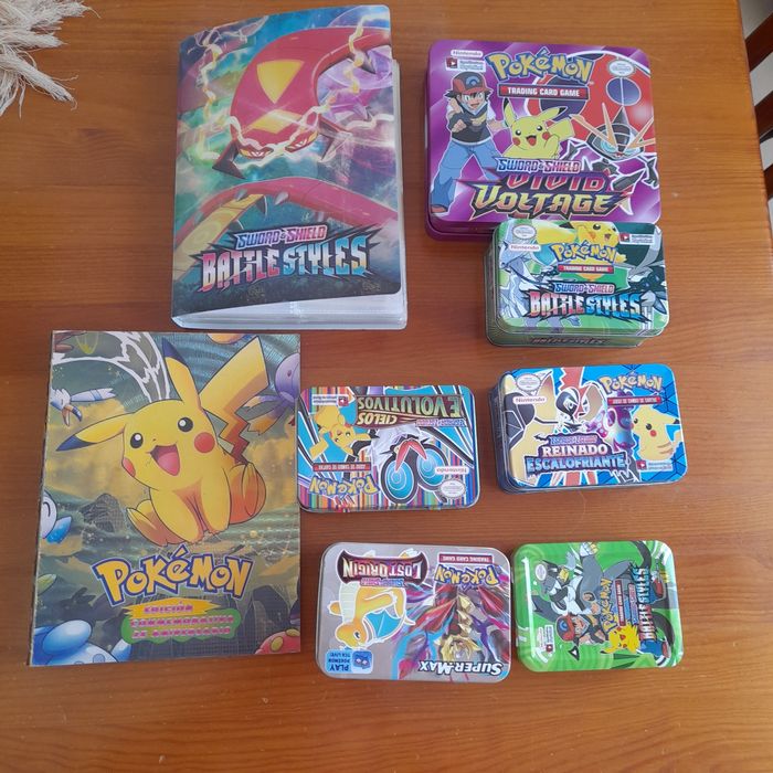 Cartas pokemon diversas