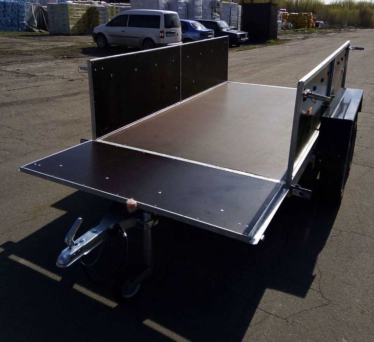 Причіп Оцинкований Двохосний Легковий Категорія Б. Причеп Посилений.