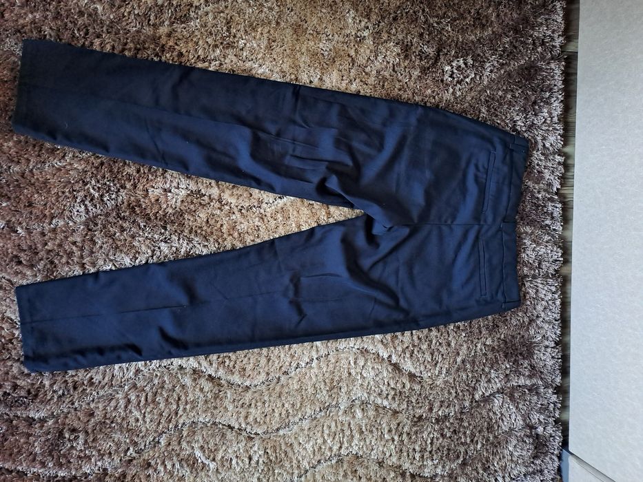 Spodnie męskie (eleganckie] granatowew bdb.stanie na 170 cm wzrostu