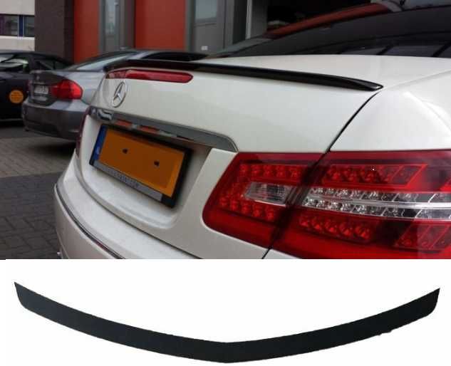 Spoiler Lotka Spojler Dokładka Mercedes Coupe W207 C207 CZARNY POŁYSK