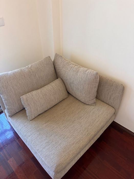 Poltrona Sofá Cinzento