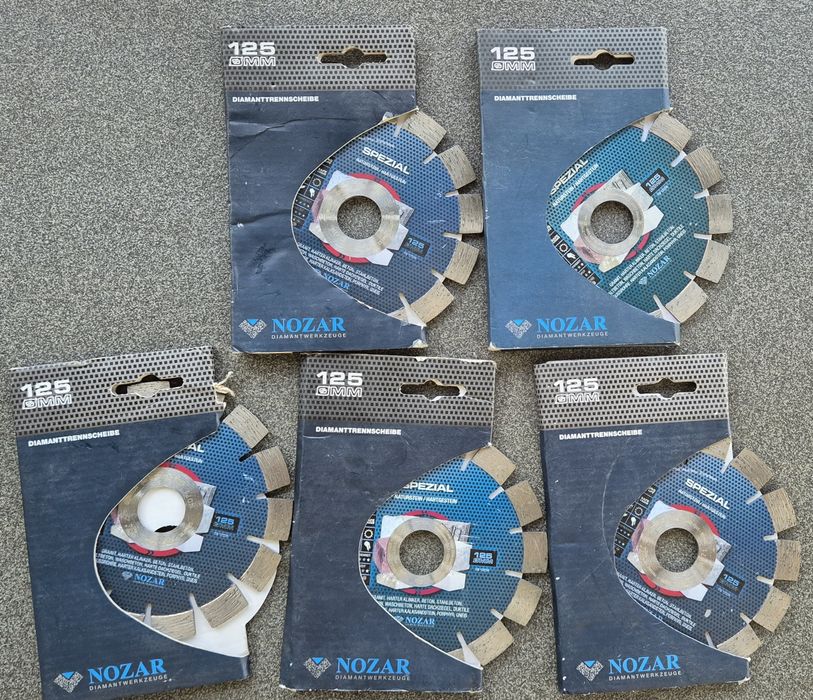 Tarcza diamentowa Nozar do betonu Spezial 125 mm